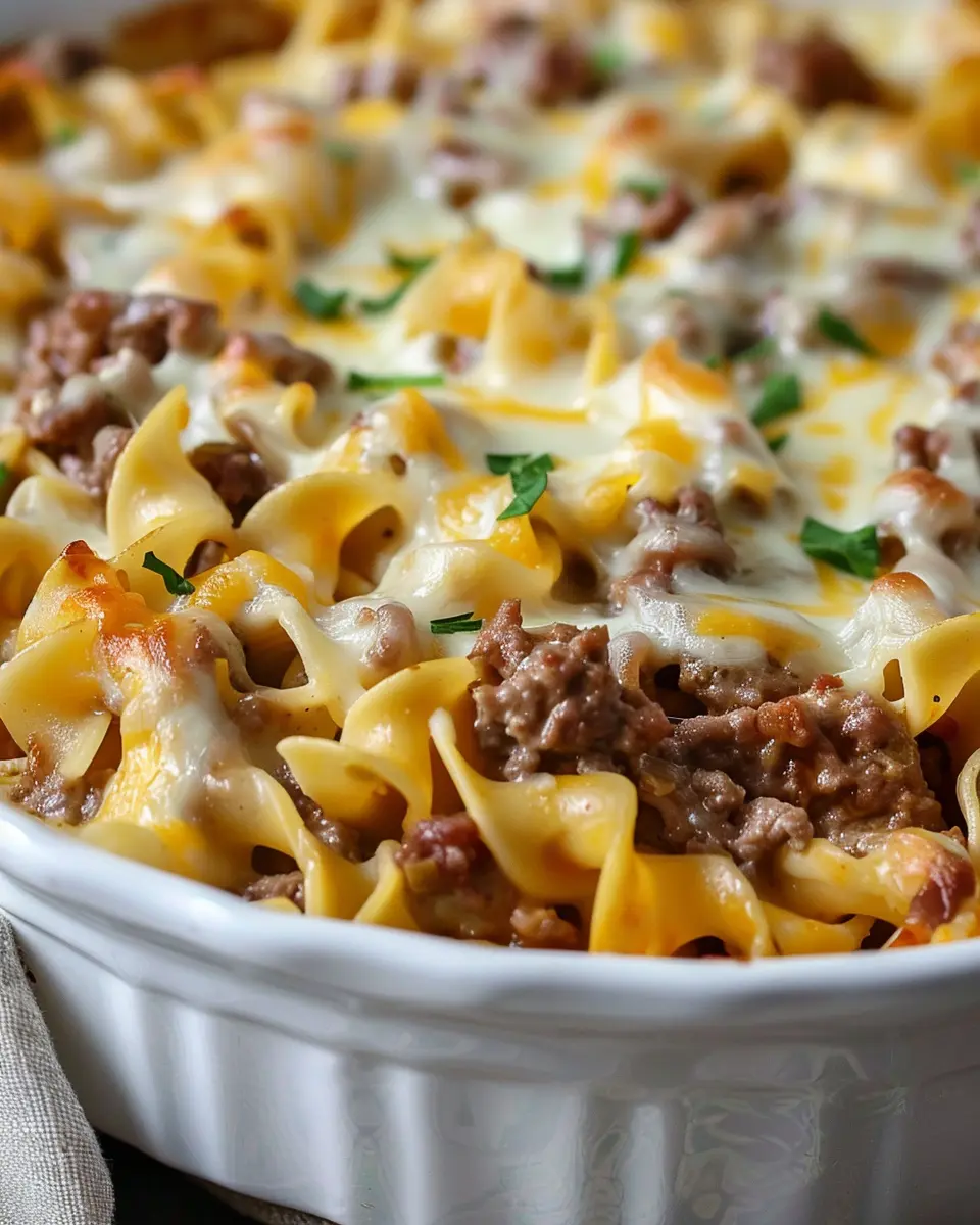 Sour Cream Beef Noodle Casserole: Easy, Comforting Delights at Home