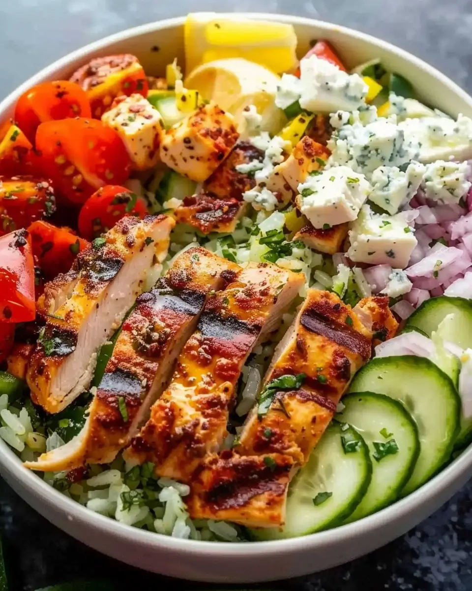 Greek Chicken Bowls: Easy and Fresh Meal for Busy Weeknights