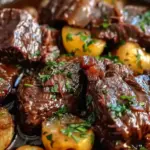 Slow Cooker Garlic Butter Beef
