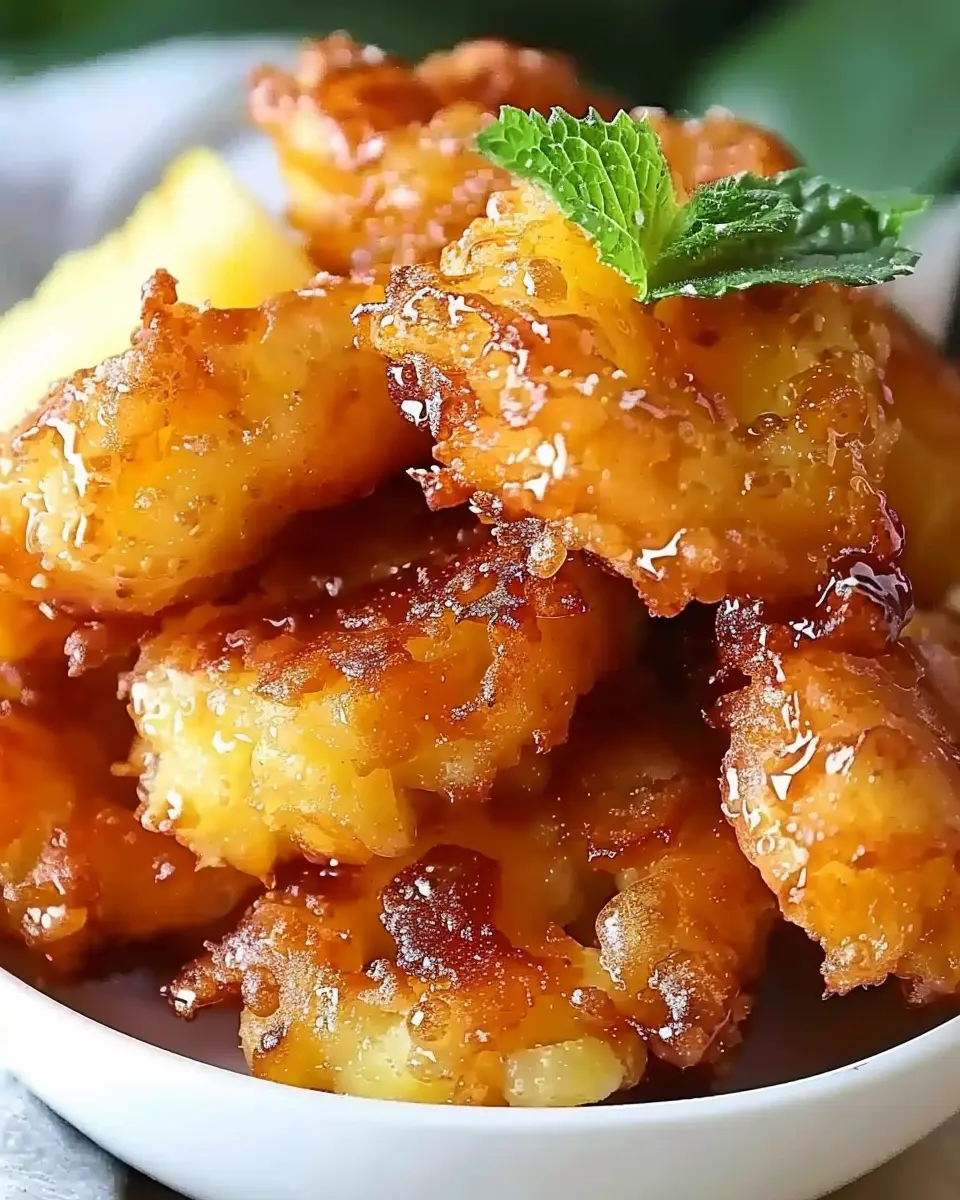 Heavenly Pineapple Fritters: Easy Tropical Treats for All Occasions