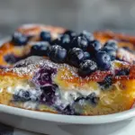 Blueberry Buttermilk Pancake Casserole