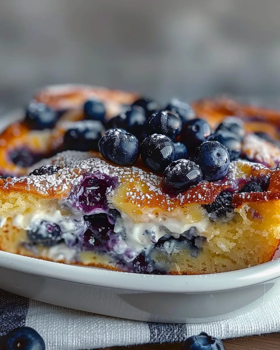 Blueberry Buttermilk Pancake Casserole: The Best Weekend Treat