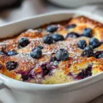 Blueberry Buttermilk Pancake Casserole