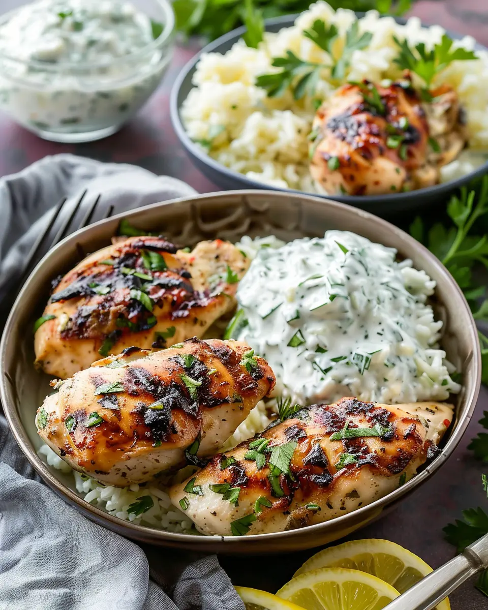 Dump-and-Bake Chicken Tzatziki: Easy and Delicious Family Meal