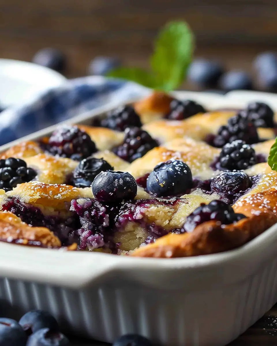 Blueberry Cottage Cheese Breakfast Bake: Indulgent Start to Your Day