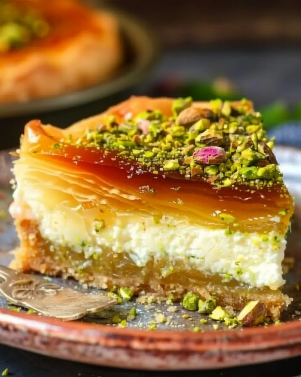 Baklava Pistachio Cheesecake: An Indulgent Twist on Tradition