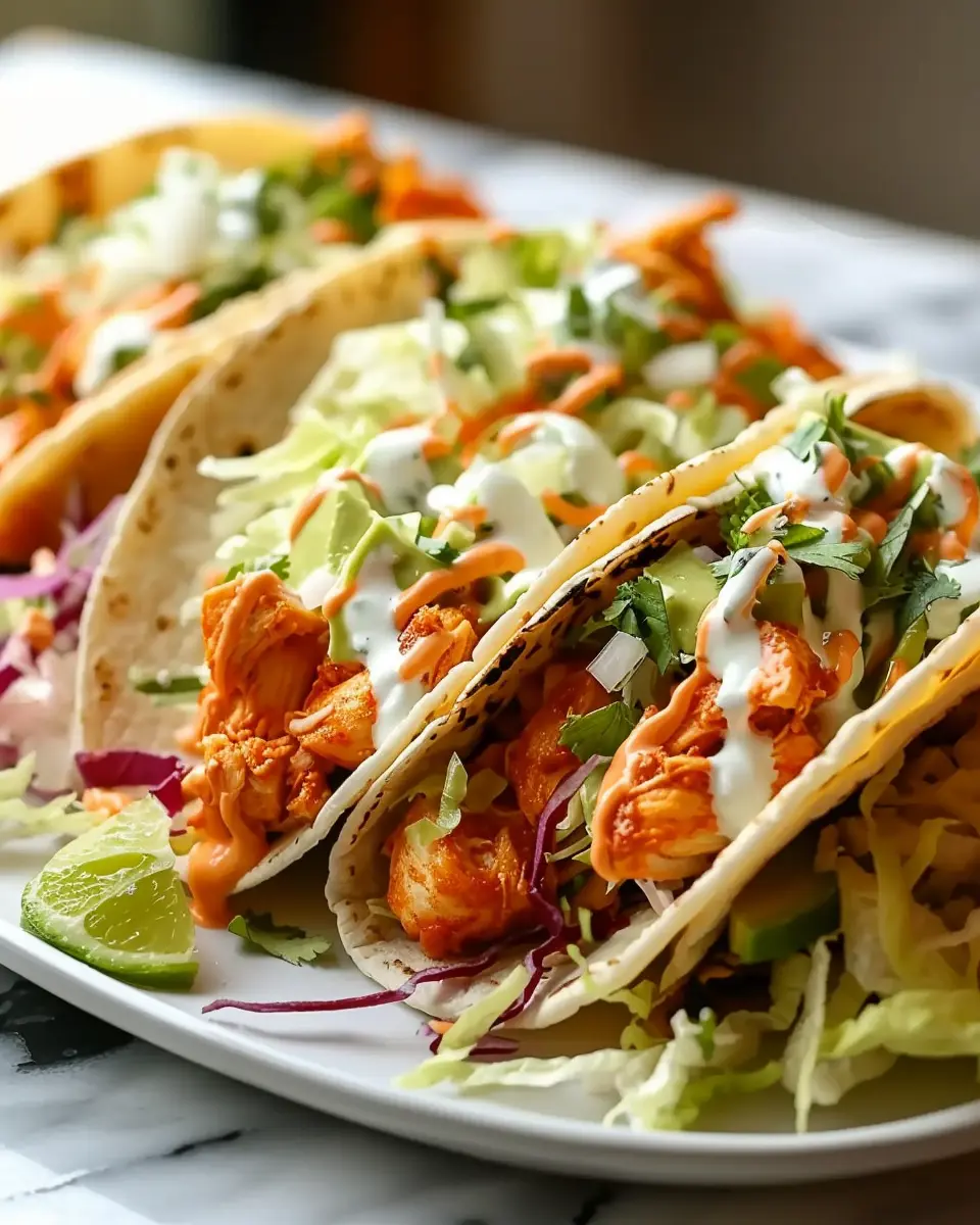 Buffalo Chicken Smash Burger Tacos: Easy, Flavor-Packed Delight