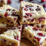 Tasty Starbucks Copycat Cranberry Bliss Bars