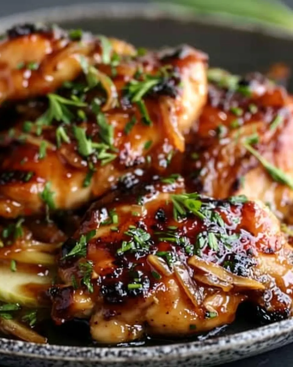 Sticky Apple Cider Chicken: Easy Recipe for Flavorful Comfort Food
