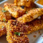 Crispy Baked Honey Mustard Tofu Tenders