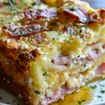 Monte Cristo Breakfast Casserole