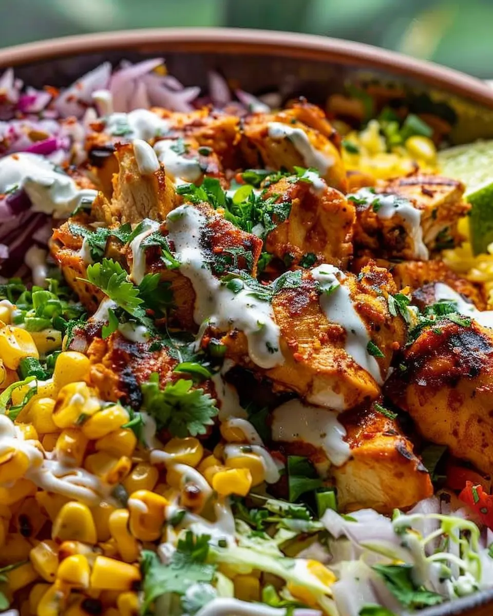 Tasty Street Corn Chicken Bowl: A Flavorful Twist You’ll Love