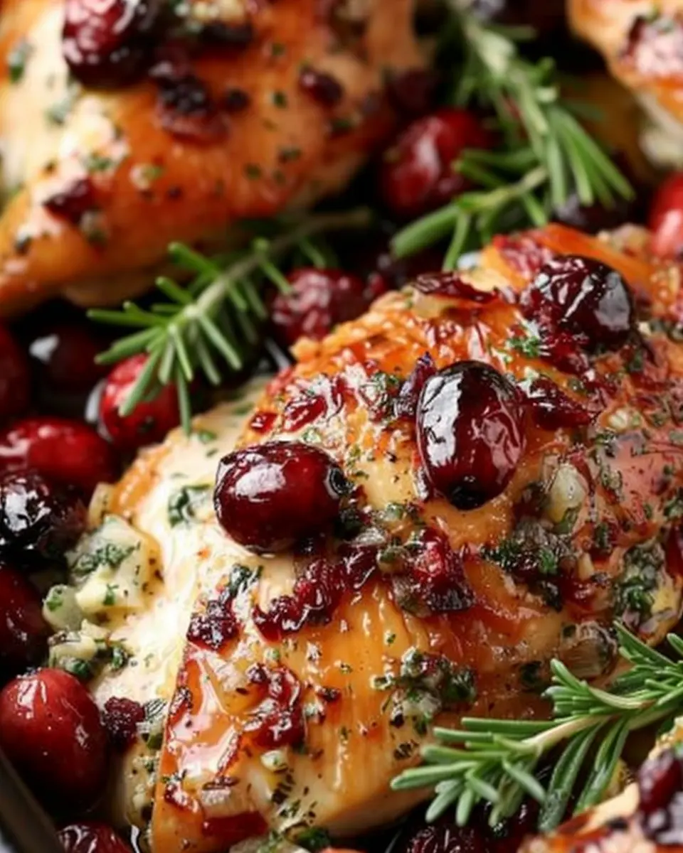 Honey Cranberry Chicken Bake: Easy Comfort Food for All Occasions