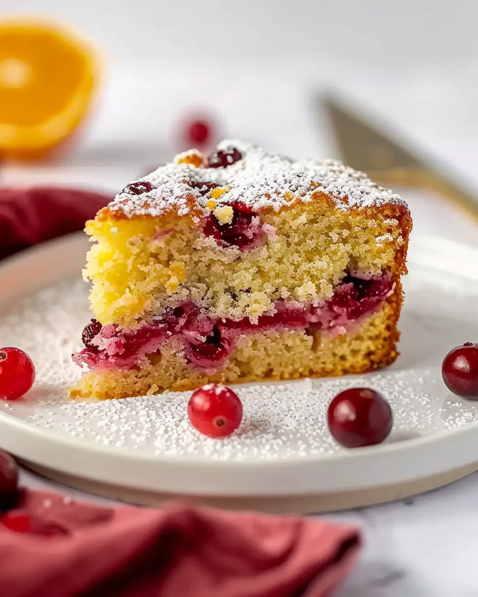 Cranberry Orange Breakfast Cake Recipe: A Joyful Morning Treat