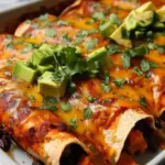 Sweet Potato Black Bean Enchiladas