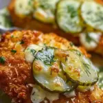 Crispy Dill Pickle Parmesan Chicken