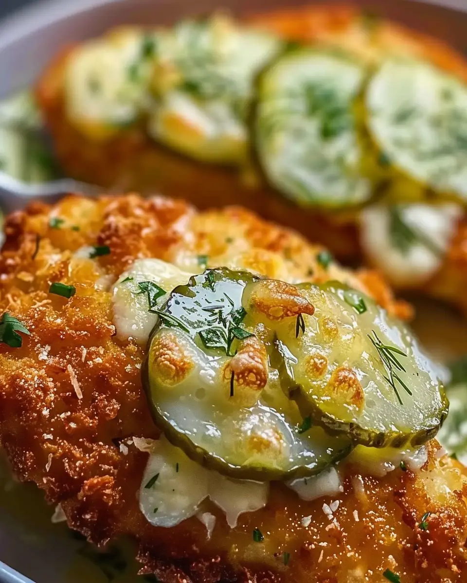 Crispy Dill Pickle Parmesan Chicken: A Flavorful Twist on Dinner