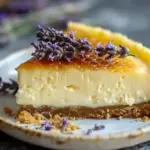 Lemon Lavender Cheesecake