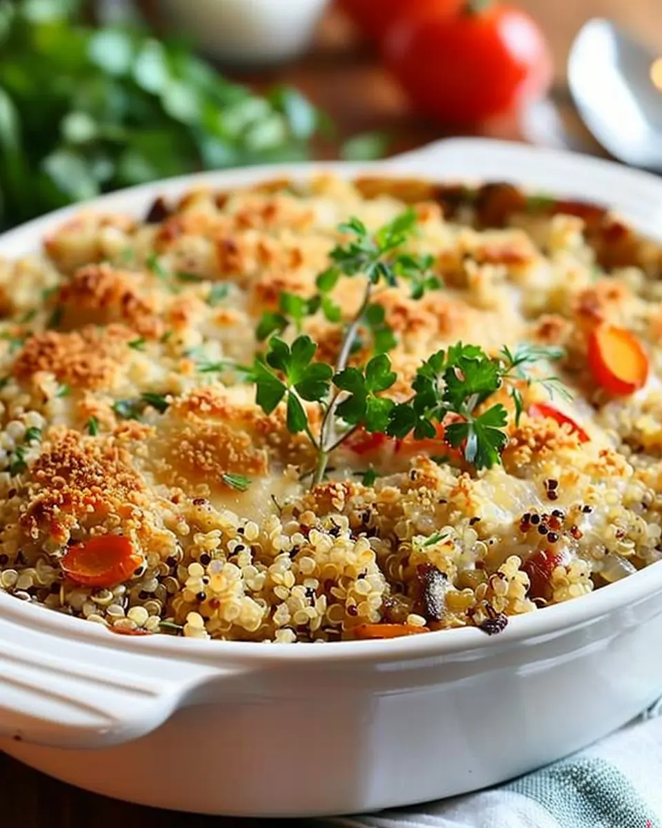 Veggie-Packed Quinoa Casserole: Easy Comfort Food for All