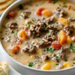 Easy Cheeseburger Soup Recipe
