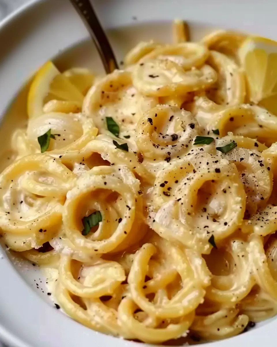 Creamy Roast Garlic and Lemon Pasta Sauce for a Comforting Meal
