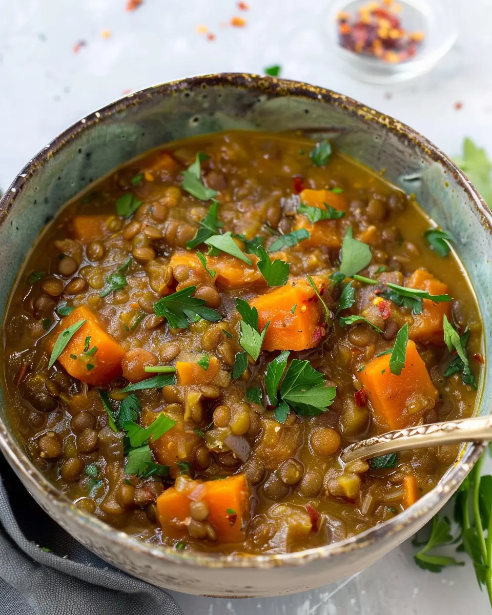 Sweet Potato Lentil Stew: A Hearty Indulgence for Home Cooks
