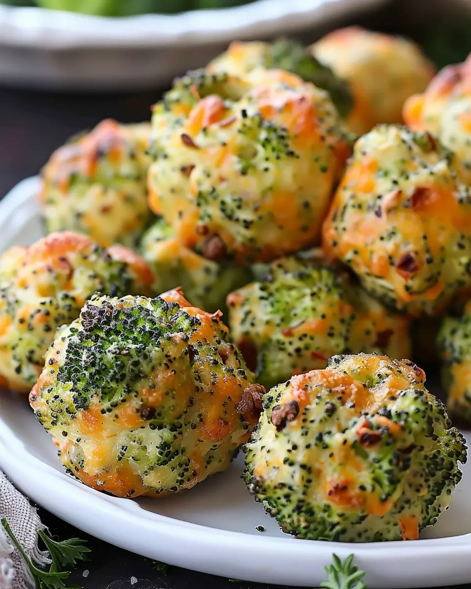 Baked Broccoli Cheese Balls: Easy and Delicious Snack Idea