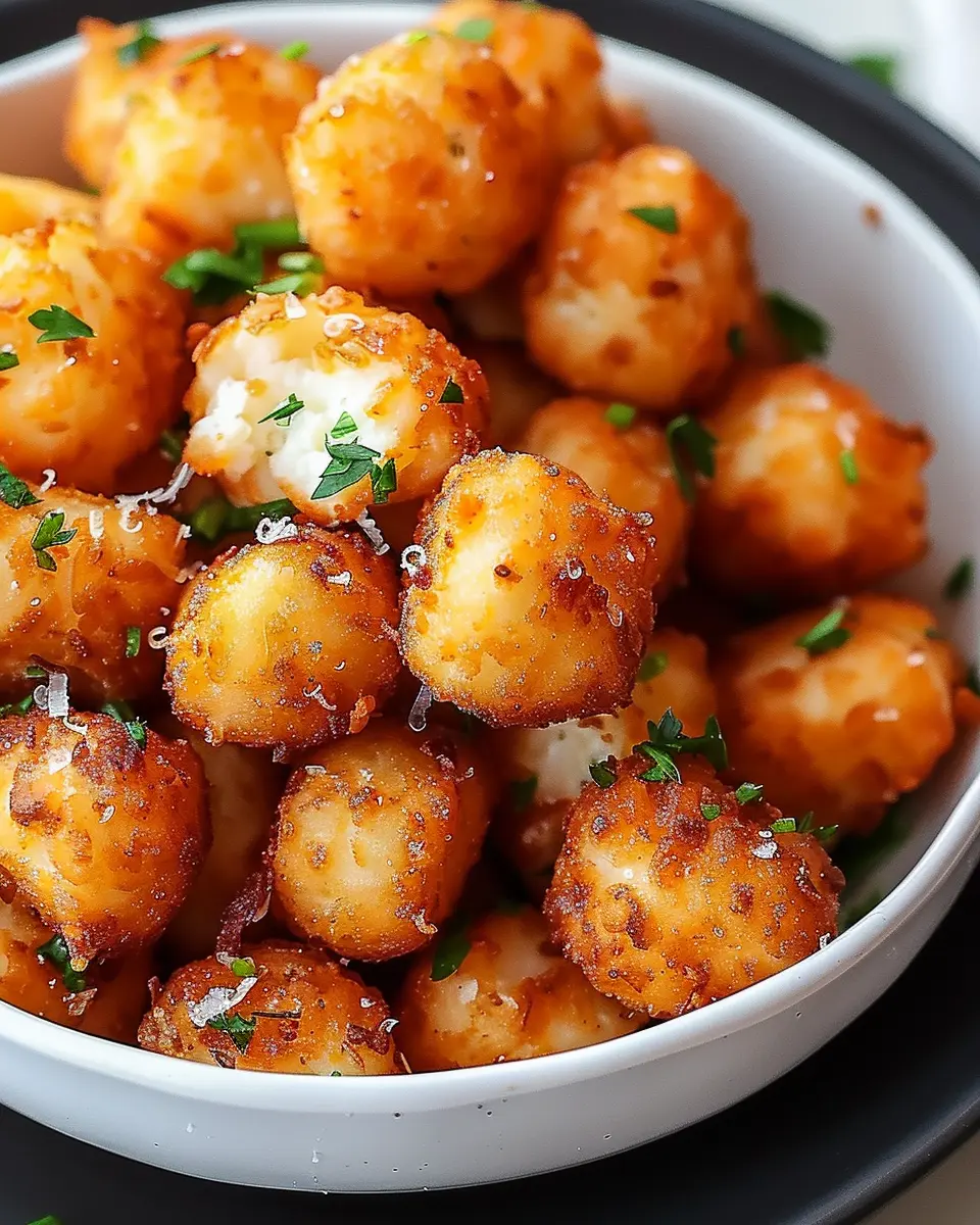 Two Ingredient Cottage Cheese Tots: Easy, Flavor-Packed Snack