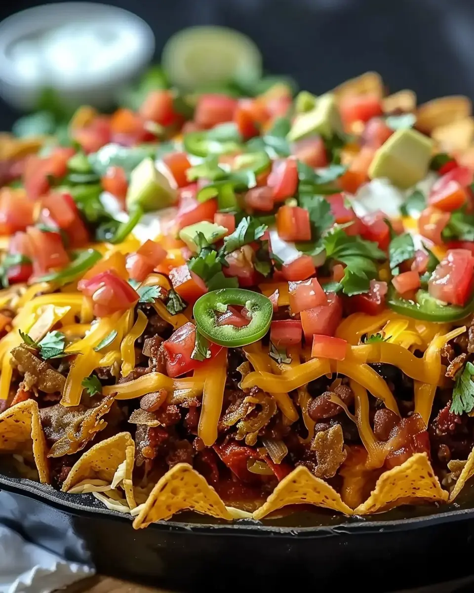 Bundt Pan Nachos: Indulgent Turkey Bacon and Chicken Ham Delight