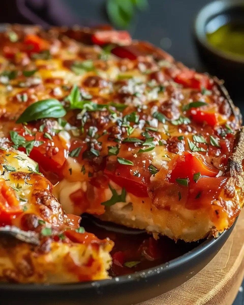 Best Cottage Cheese Pizza Bowl: A Healthy Turkey Bacon Delight