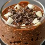 High Protein Chocolate Chia Pudding