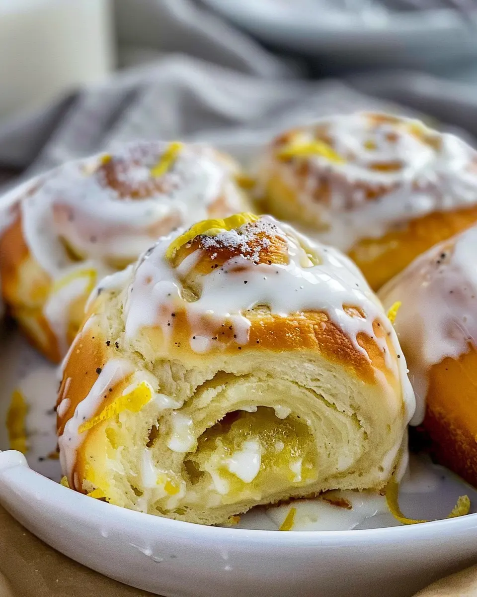 Lemon Rolls: Easy and Zesty Delight for Your Baking Joy