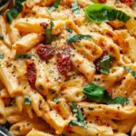 Vegan Creamy Sun Dried Tomato Pasta Recipe