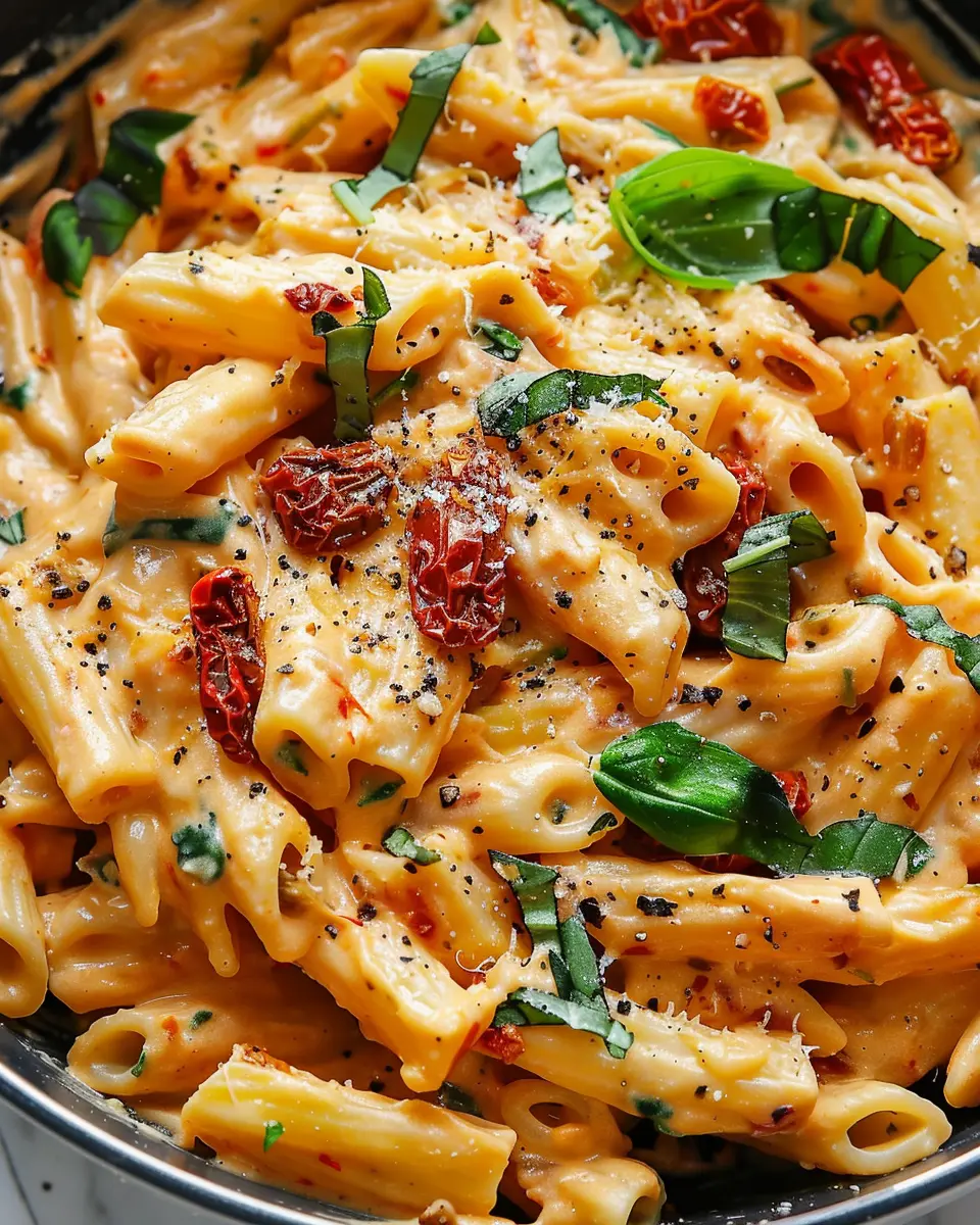 Vegan Creamy Sun Dried Tomato Pasta Recipe That’s Simply Delicious