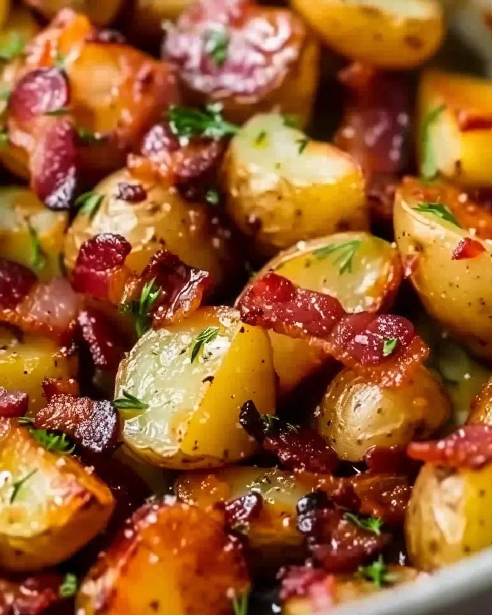 Crispy Bacon Honey Roasted Potatoes: An Indulgent Twist on Comfort Food