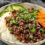 Korean Ground Beef Bowl