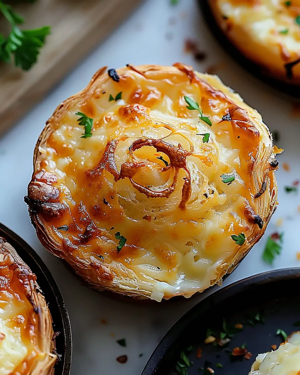 Cheesy Garlic Cruffin with Turkey Bacon: The Best Comfort Snack