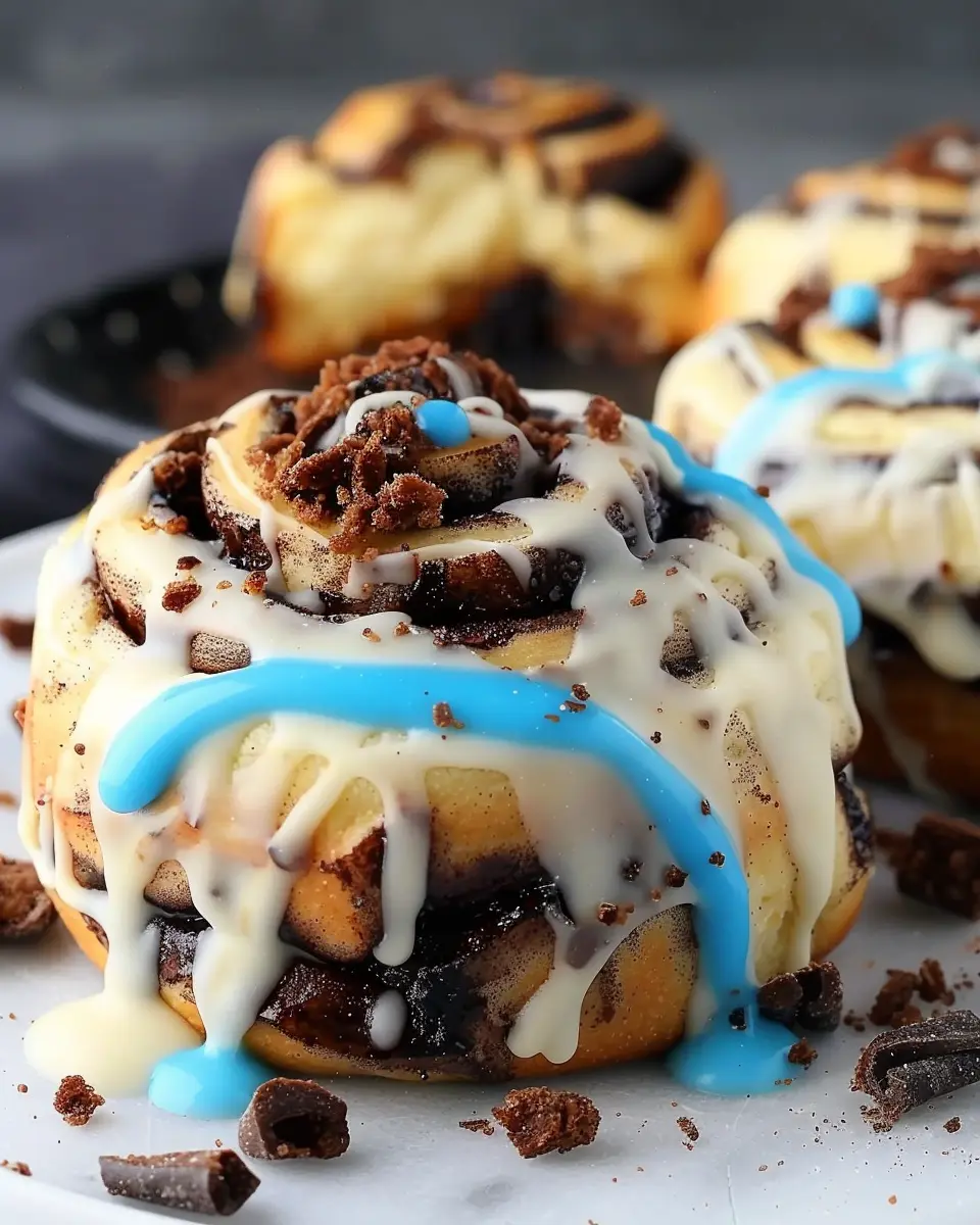 Cookie Monster Cinnamon Rolls: Indulgent Treats for Everyone