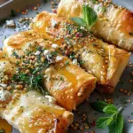Oven Fried Feta Rolls