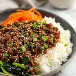 Korean Ground Beef Bowl