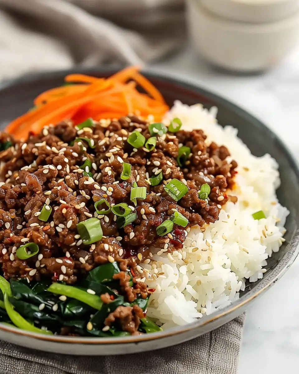 Korean Ground Beef Bowl: Easy Recipe for a Flavorful Dinner