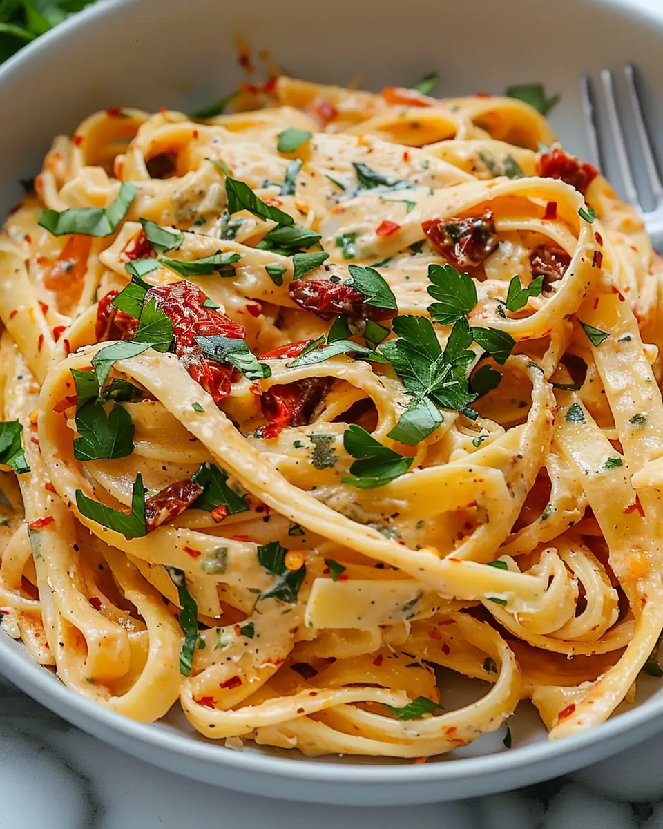 Vegan Creamy Sun Dried Tomato Pasta Recipe: Easy &amp; Delicious Delight