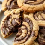 Peanut Butter Brownie Swirl Cookies