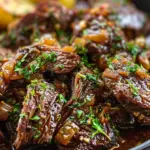 Slow Cooker Garlic Butter Beef