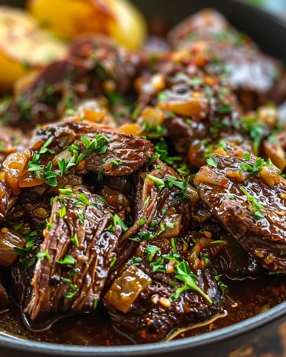 Slow Cooker Garlic Butter Beef: Easy Comfort Food for All