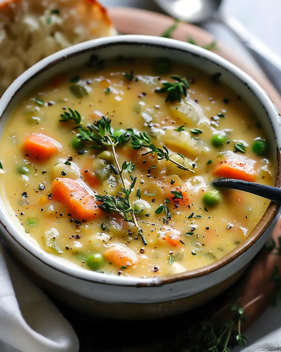 One-Pot Creamy Vegetable Soup: The Easiest Comforting Recipe