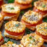 Ritz Cracker Party Sandwiches