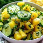 Pineapple Cucumber Salad