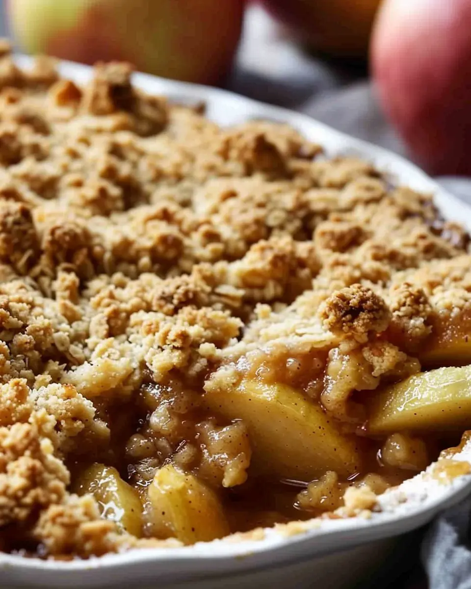 Classic Apple Crumble: The Best Comfort Dessert You’ll Love