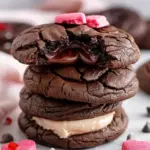 Valentine Ganache Cookies
